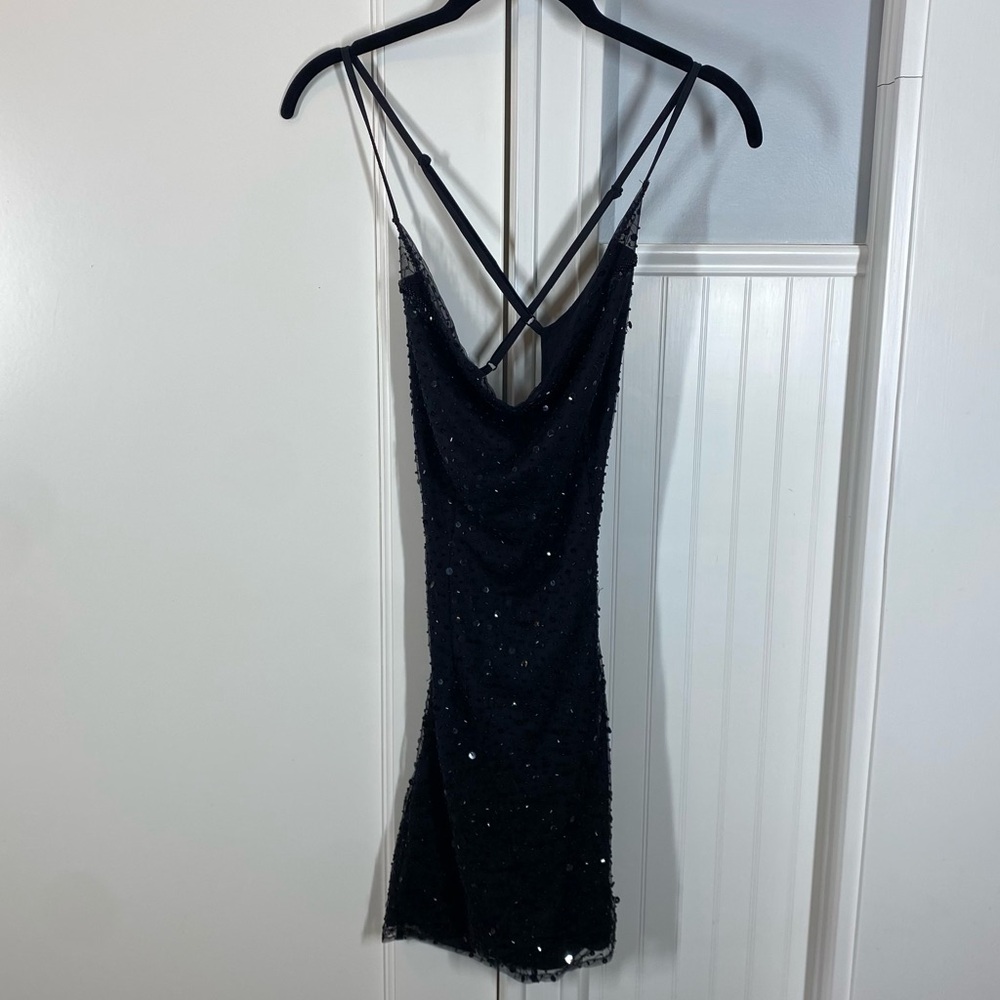 Dyspnea Paris Circa 2004 Mini Dress Bitchin’ Black discontinued nwt size small - Picture 3 of 12